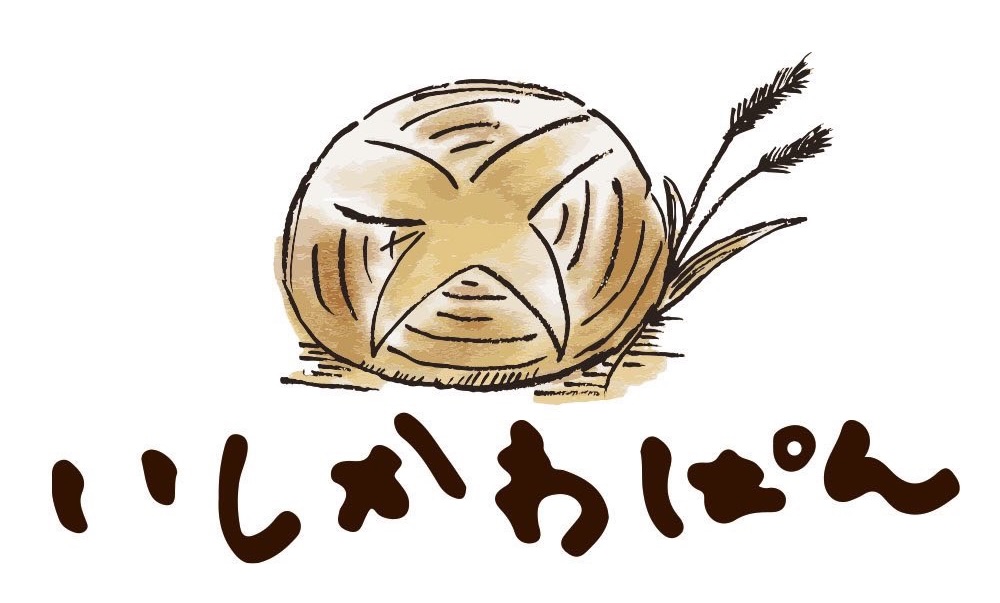 いしかわぱん logo